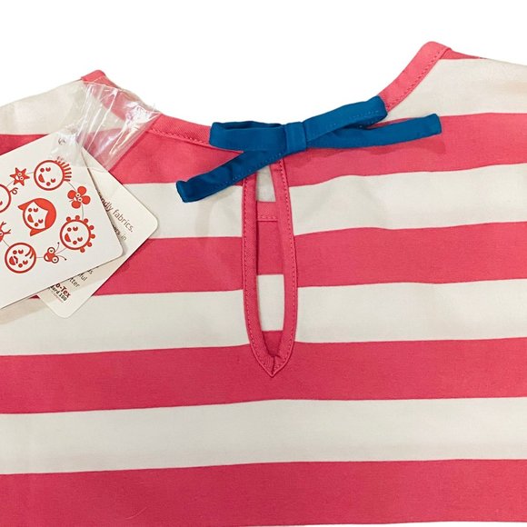 Hanna Andersson Pink/White Striped Dress - NWT - Picture 4 of 7